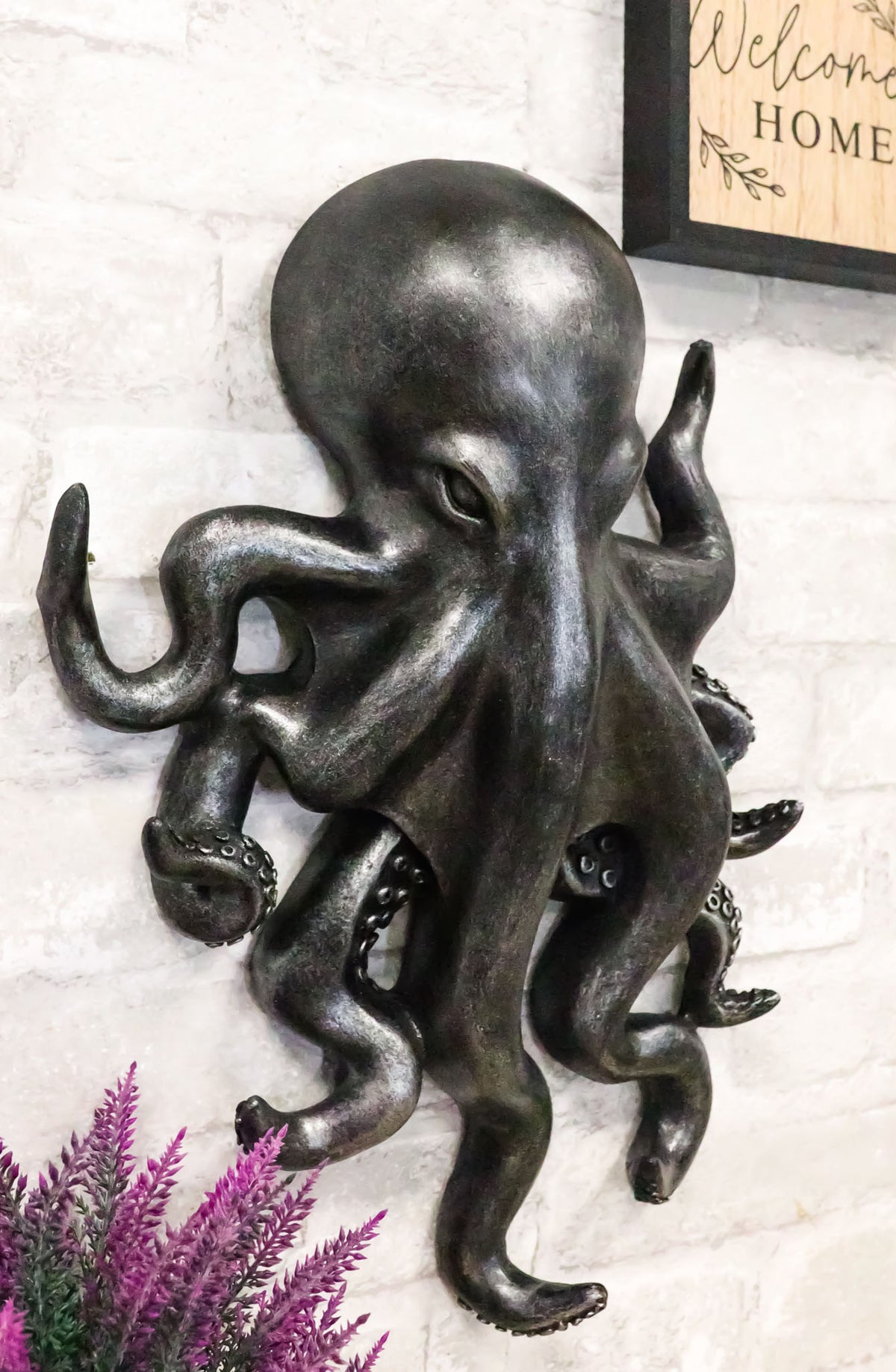 Mythological God Cthulhu Kraken Monster Octopus With Arm Tentacles Wall Decor - Ebros Gift