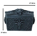 Knights Templar Pentagram Sabbatic Goat Baphomet Keepsake Jewelry Box