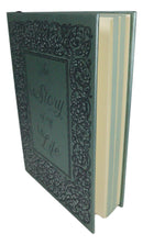 The Story Of My Life Rococo Gothic Scroll Art Embossed Blank Page Journal Book