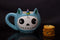 Ebros Gift Furrybones Coffee Mug Beverage Cups 14 fl oz Mugs (Unie Mug)