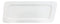 Set Of 5 Contemporary Rhomboid White Porcelain Serving Platter Plate Dish 15"L