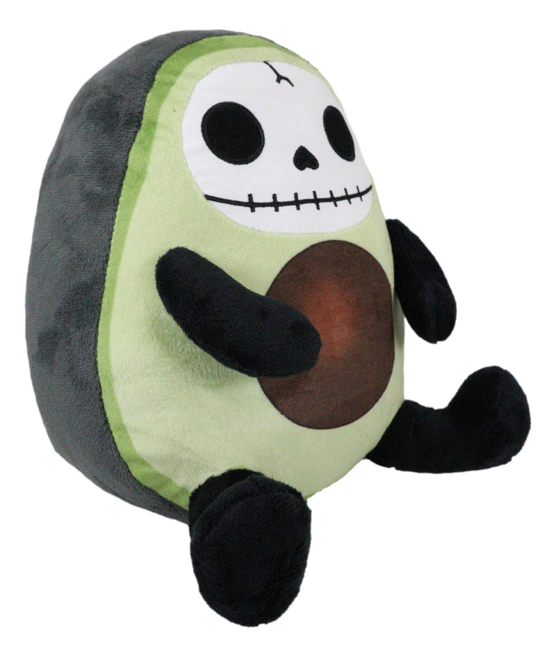 Hearty Split Hass Avocado Fruit Furrybones Skeleton Plush Toy Doll Furry Bone