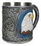 Patriotic Surveyor Majestic Bald Eagle Head Coffee Mug With Celtic Knotwork