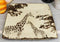 Pack Of 2 Safari Grasslands Giraffe Mother And Calf Appetizer Salad Plates 8.5"W