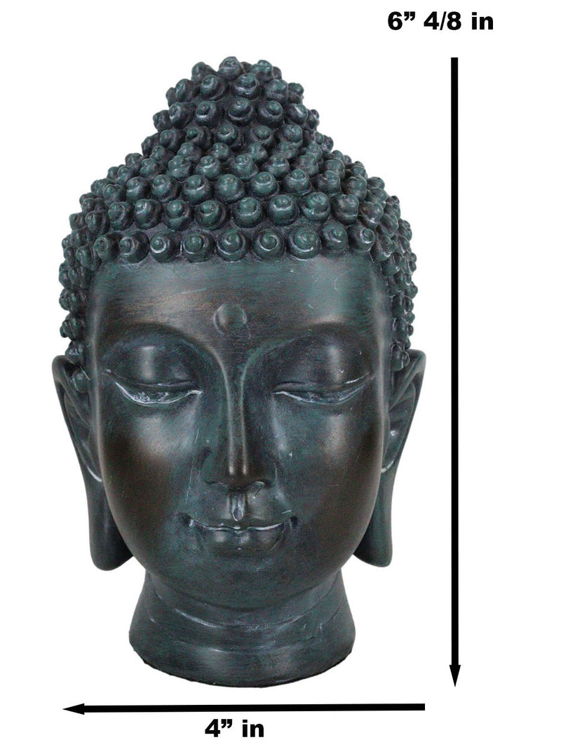 Ebros Shakyamuni Buddha Gautama Ushnisha Head Statue Feng Shui Bodhisattva Figurine