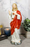 Fine Porcelain Catholic Inspirational Sculpture of The Sacred Heart of Jesus