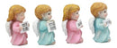 Heavenly Hope Kneeling Prayer Beautiful Angel Figurine Inspirational Decor
