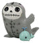 Furry Bones Sea World Marine Elephant Seal Skeleton With Mini Whale Figurine