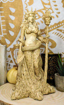 Ebros Greek Pagan White Goddess Sorceress Witchcraft Hecate Figurine Hekate