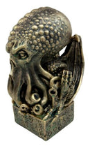 Ebros Ocean Terror The Call of Cthulhu Skull Figurine 7" H Kraken Octopus Statue
