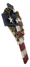 Western Star Spangled Banner USA Flag With Angel Wings Patriotic Wall Cross