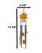 Mosaic Helios God Sun And Moon Face Harmony Wind Chime Mobil Patio Garden Decor