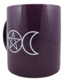 Pack Of 2 Wiccan Triple Goddess Moon Waxing Full Waning Moons Bone China Mugs