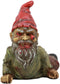 Walking Dead Standing And Crawling Zombie Gnomes With Severed Limbs Statue Set