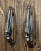 Set of 2 Rustic Western Cowboy Dual Revolver Pistols Barn Door Bar Pull Handles