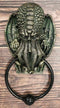 Ebros Nautical Ocean Monster Cthulhu Kraken Octopus Door Knocker Sculpture