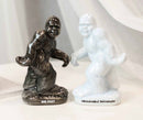 Ceramic Abominable Snowman Yeti And Bigfoot Salt And Pepper Shakers Figurine Set