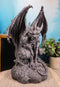 Ebros Warden Large Cathedral Guardian Crouching Winged Gargoyle Statue 12.5"H