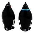 Polar Opposites Emperor Penguin Salt & Pepper Shakers Ceramic Magnetic Set