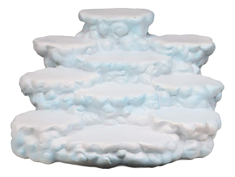 Ebros Heavenly Sky Clouds Terrace Castle Display Stand Figurine For Miniatures