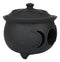 Wicca Triple Moon Goddess Cutout Cauldron Pot For Trinkets Crystals Holder
