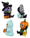 Ebros FurryBone Halloween Characters Skeleton Limited Edition Figurines Set Of 4