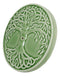 Wicca Sacred Symbols Celtic Tree of Life Yggdrasil Ceramic Round Disc Burner