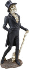 Ebros Skeleton Gentleman Groom in Steampunk Tuxedo and Top Hat Figurine 13"H