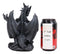 Ebros Gothic Standing Guardian Dragon Cell Phone Holder Figurine Office Decor