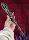 Witch Wizard Sorcerer Skeleton Lord Faux Tree Root Magic Wand Cosplay ...