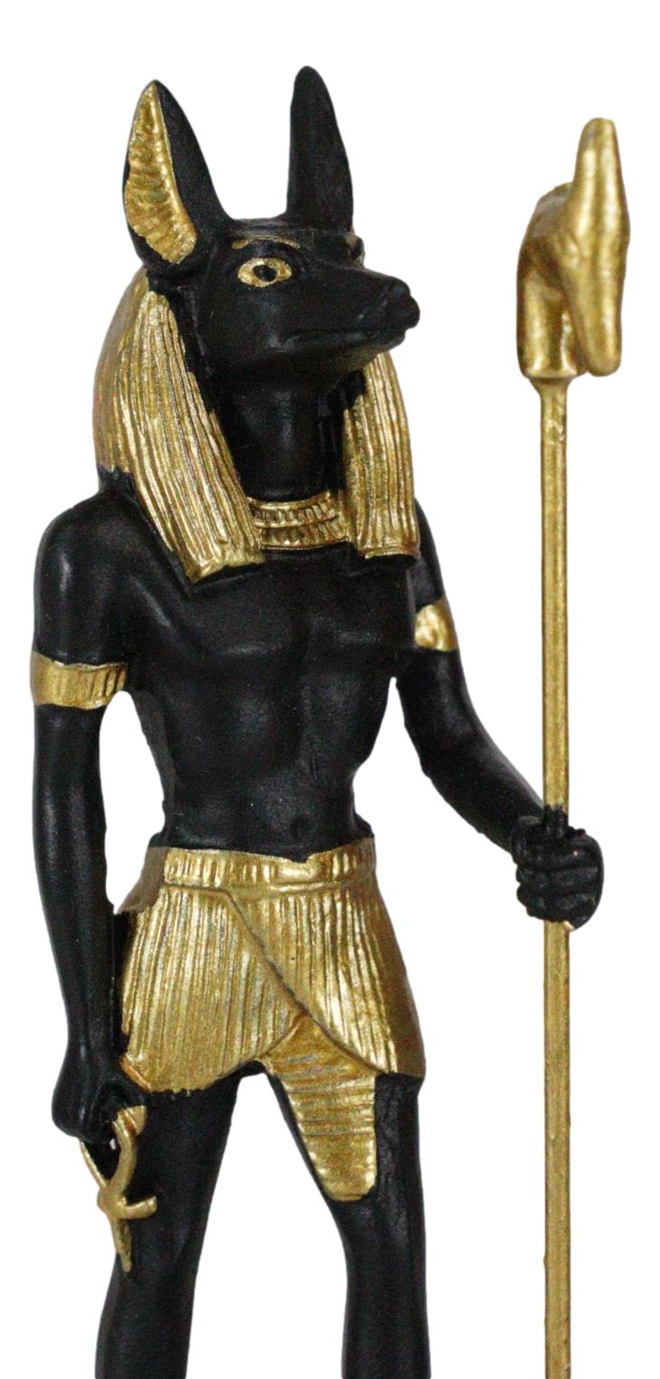 Egyptian God Of The Dead Mummy Anubis Dollhouse Miniature Statue Gods Of Egypt