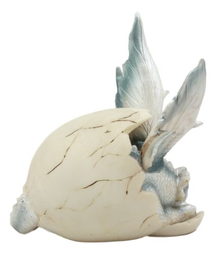 June Birthstone Dragon Egg Statue 5"Tall Alexandrite June Birthday Gem Dragon - Ebros Gift