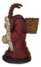 Ebros Pinheadz Monster with Voodoo Stitches Figurine 4.25"H (Krampus Hunchback)