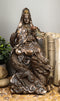 Ebros Avalokiteśvara Meditating Buddha Kwan Yin Kuan Yin On Dragon Statue 11"H