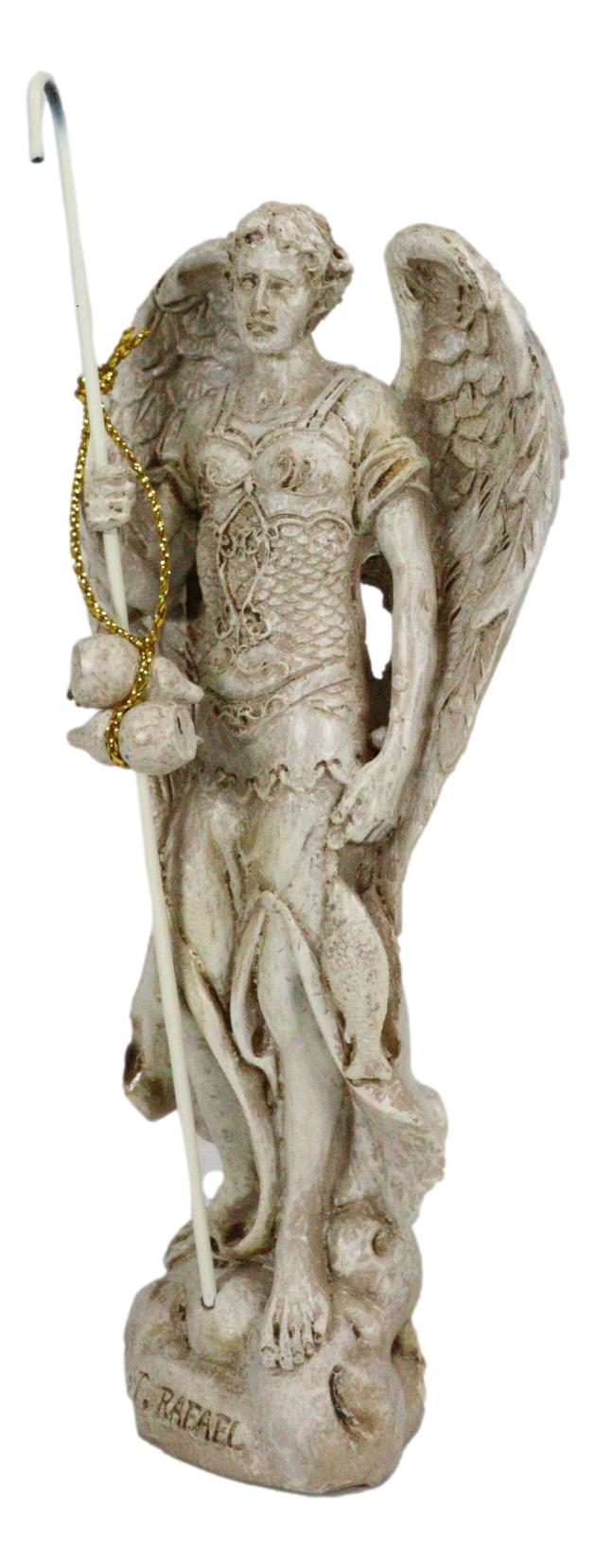 Holy Archangel Saint Raphael Pennance Sacrament Healing Of God Figurine 5" Tall