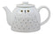 Ebros Gift Whimsical White Fat Snow Owl Ceramic 52oz Large Tea Pot With Built In Strainer Spout As Teapots Home Decor Of Owls Owlet Nocturnal Bird Decorative