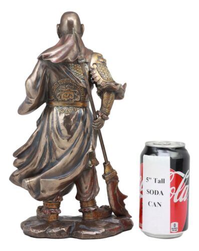 Ebros Warlord Liu Bei General Guangong Guan Yu Statue Romance of the Three Kingdoms
