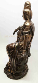 Ebros Bodhisattva Goddess Water and Moon Kuan Yin Guanyin Statue Sculpture