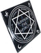 Ebros Occult Heptagram Star Summon The Spirits Cork Backed Coaster Set of 4
