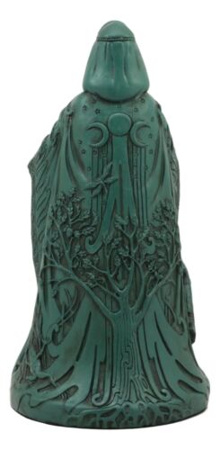 Irish Triple Goddess Danu With Cauldron Statue 9"H Don Source Of Wisdom Wealth - Ebros Gift