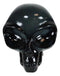 Ebros Small Black Translucent Extraterrestrial ET Alien Skull Figurine Collectible