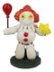 Ebros Pinheadz Monster with Voodoo Stitches Figurine 4.25"H (Pennywise Clown It)