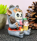 Furrybones Christmas Terror Krampus Naughty List Skeleton Furry Bones Figurine