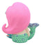 Ebros Little Mermaid Furrybones Figurine Small 2.75 Inch Tall Furry Bones Skeleton Decor Statue