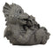 Ebros Garden Dragon Family Mommy and Me Time Statue 8" Long Cute Baby On Mother's Bosom Dragons Faux Stone Resin Finish Figurine Fantasy Home Decor
