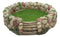 Fairy Garden Village Stone Walls Planter Landscape with Steps Display Figurine