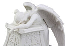 Ebros Inspirational Guardian Mourning Angel Cremation Urn 12.75" Tall 320 Cu In