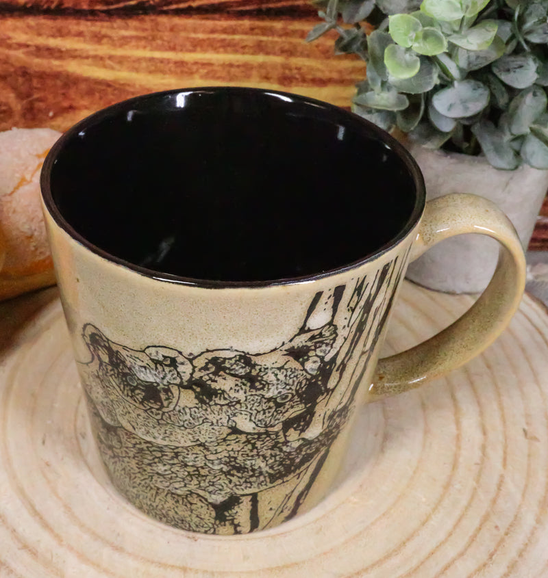 Ebros Native Wild Koala Bear Mother With Joey Ceramic Coffee Cup Mugs 16oz 1 PC