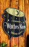 Homemade Witches Brew Served Daily MDF Wall Art Sign Plaque With Cauldron Shape
