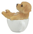 Realistic Mini Adorable Labrador Teacup Statue 3"H Pet Pal Dog Breed Figurine